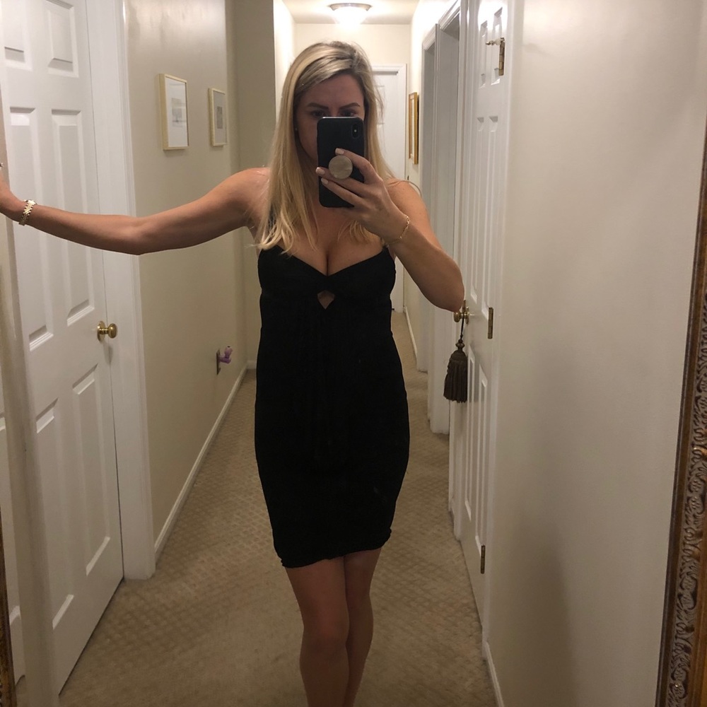 Black Gucci Dress EUC Sz S